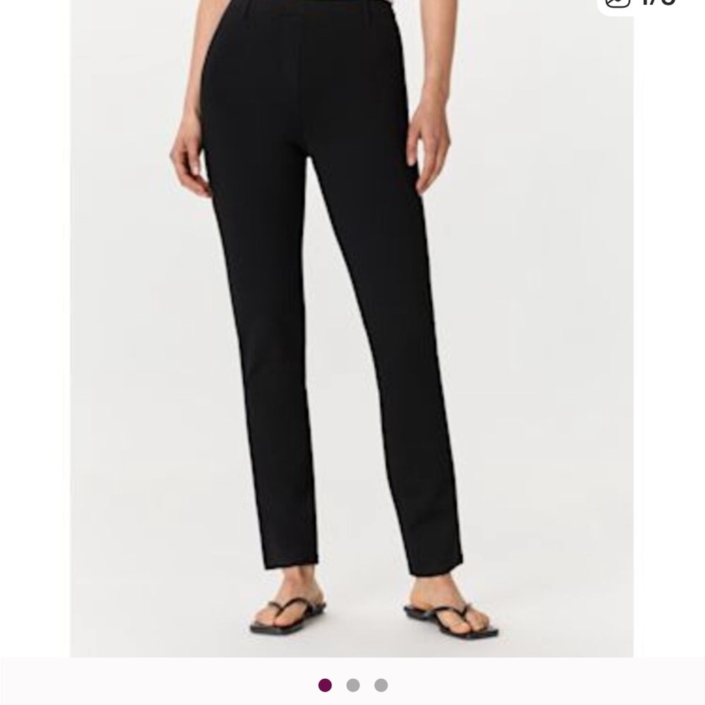 Quince Black Straight Leg Women's Pants